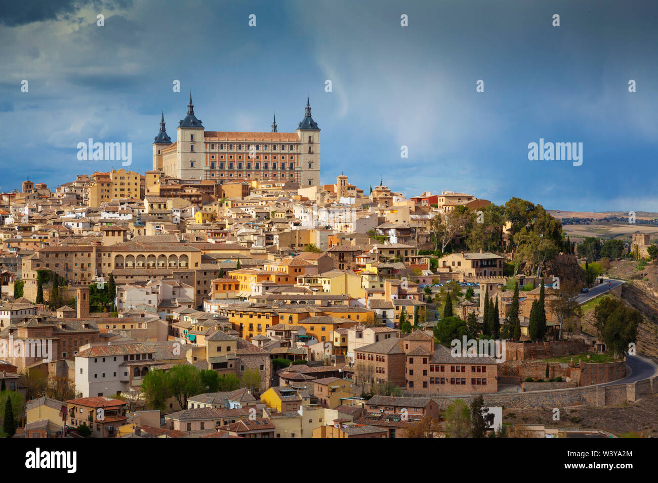 Spanien, Kastilien-La Mancha, Toledo, Überblick über die Stadt, UNESCO Weltkulturerbe Stockfoto