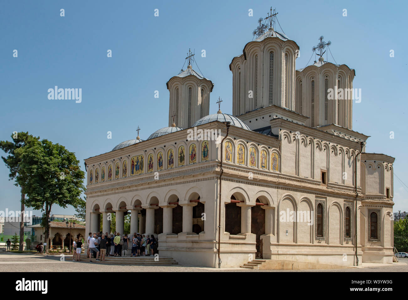 Patriarchale Kathedrale der Hl. Konstantin und Helena, Bukarest, Rumänien Stockfoto