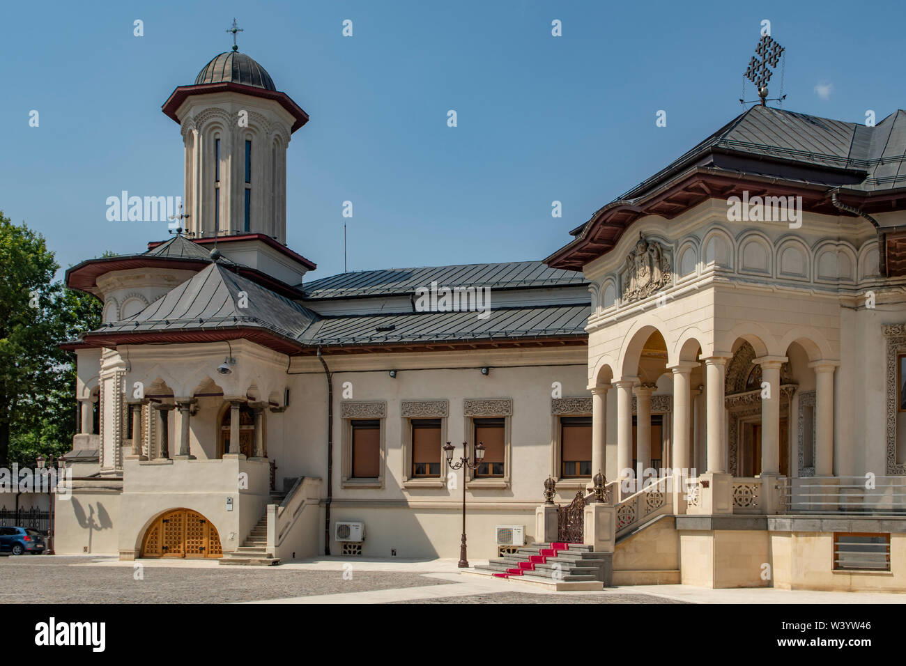 Patriarchalische Palast und der Kathedrale Komplex, Bukarest, Rumänien Stockfoto