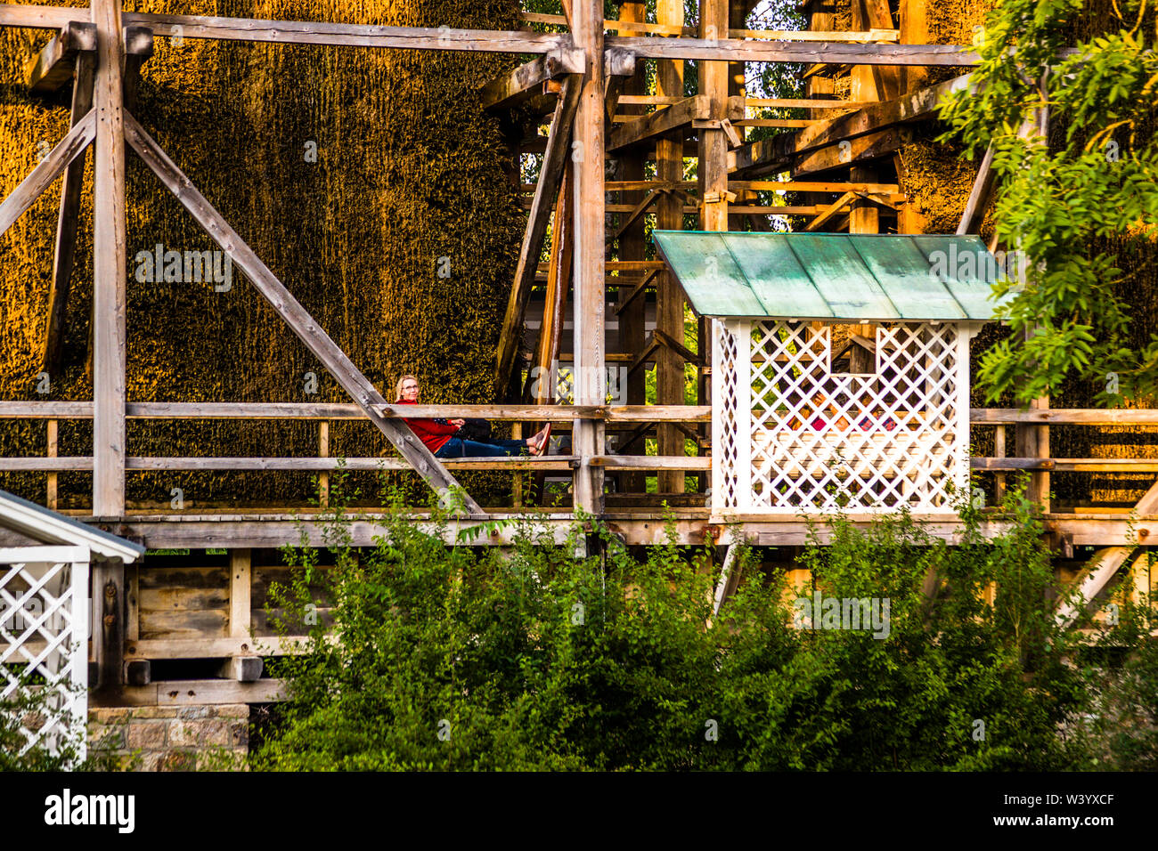 Staffelung Turm in Bad Kissingen, Deutschland Stockfoto