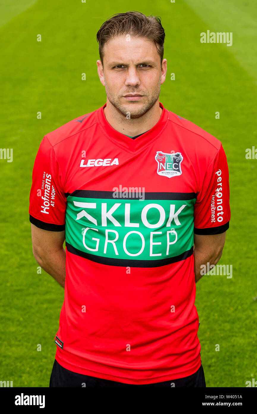 Nijmegen, Niederlande. 16. Juli, 2019. NIJMEGEN, photocall NEC, Fußball, Saison 2019-2020, 16.07.2019, Stadion de Goffert, Joey van den Berg Credit: Pro Schüsse/Alamy leben Nachrichten Stockfoto