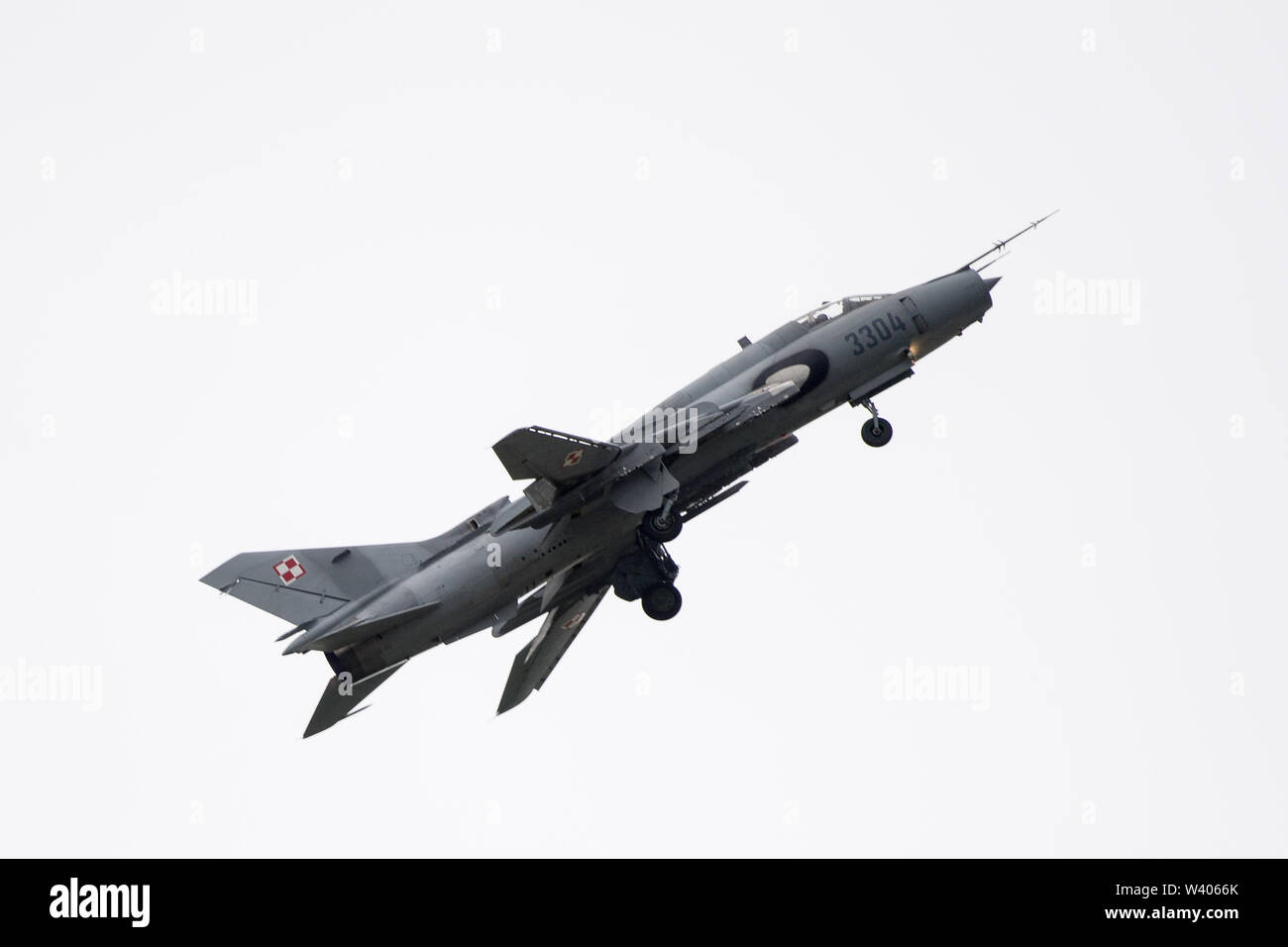 Sowjetische gemacht Jagdbomber Suchoi Su-22 in Gdynia, Polen. 13. Juli 2019 © wojciech Strozyk/Alamy Stock Foto Stockfoto