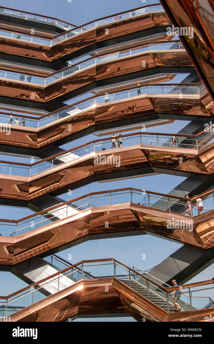 Das Schiff in Hudson Yards Stockfoto