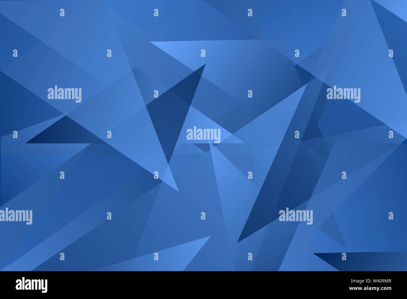 Abstrakte geometrische blaues Dreieck overlay vector Hintergrund Stock Vektor