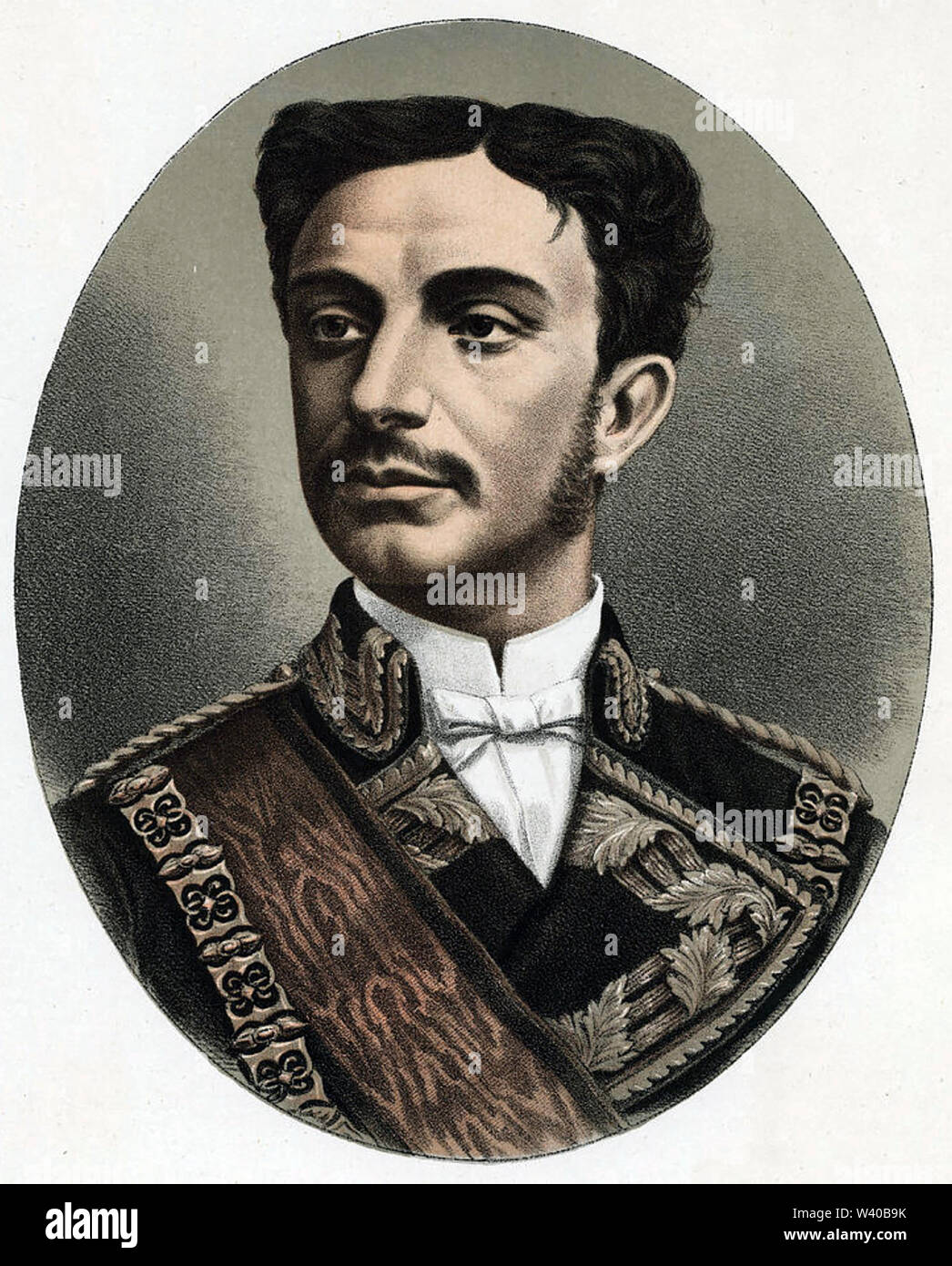 ALFONSO XII. VON SPANIEN (1857-1885) Stockfoto