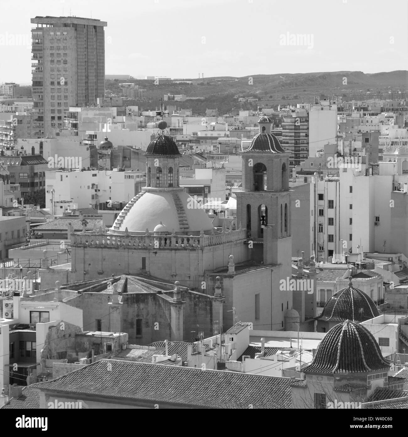 Co-Cathedral von Sankt Nikolaus von Bari, Kathedrale in Alicante. Stockfoto