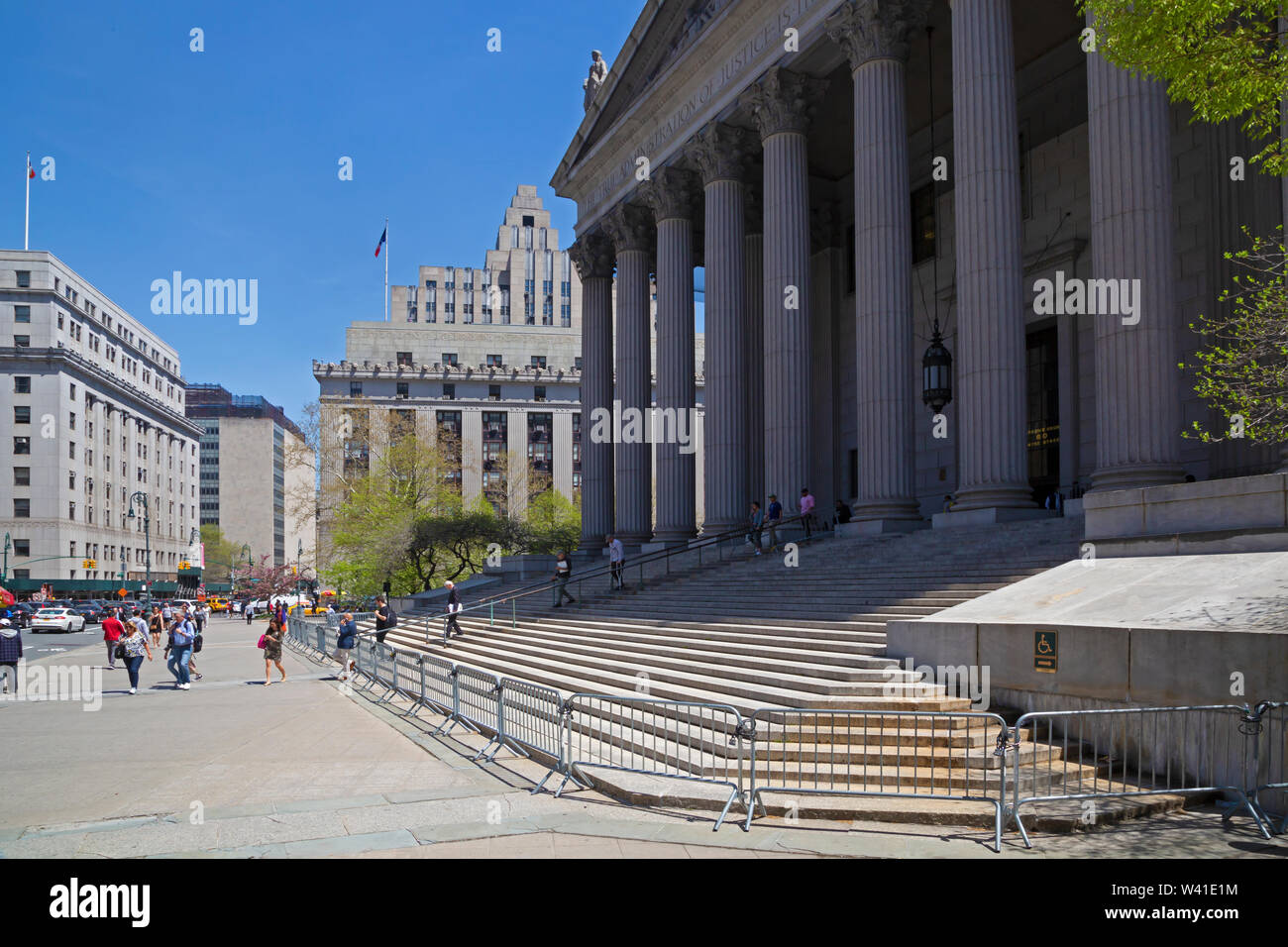 New York Supreme Court Building in Manhattan Stockfoto