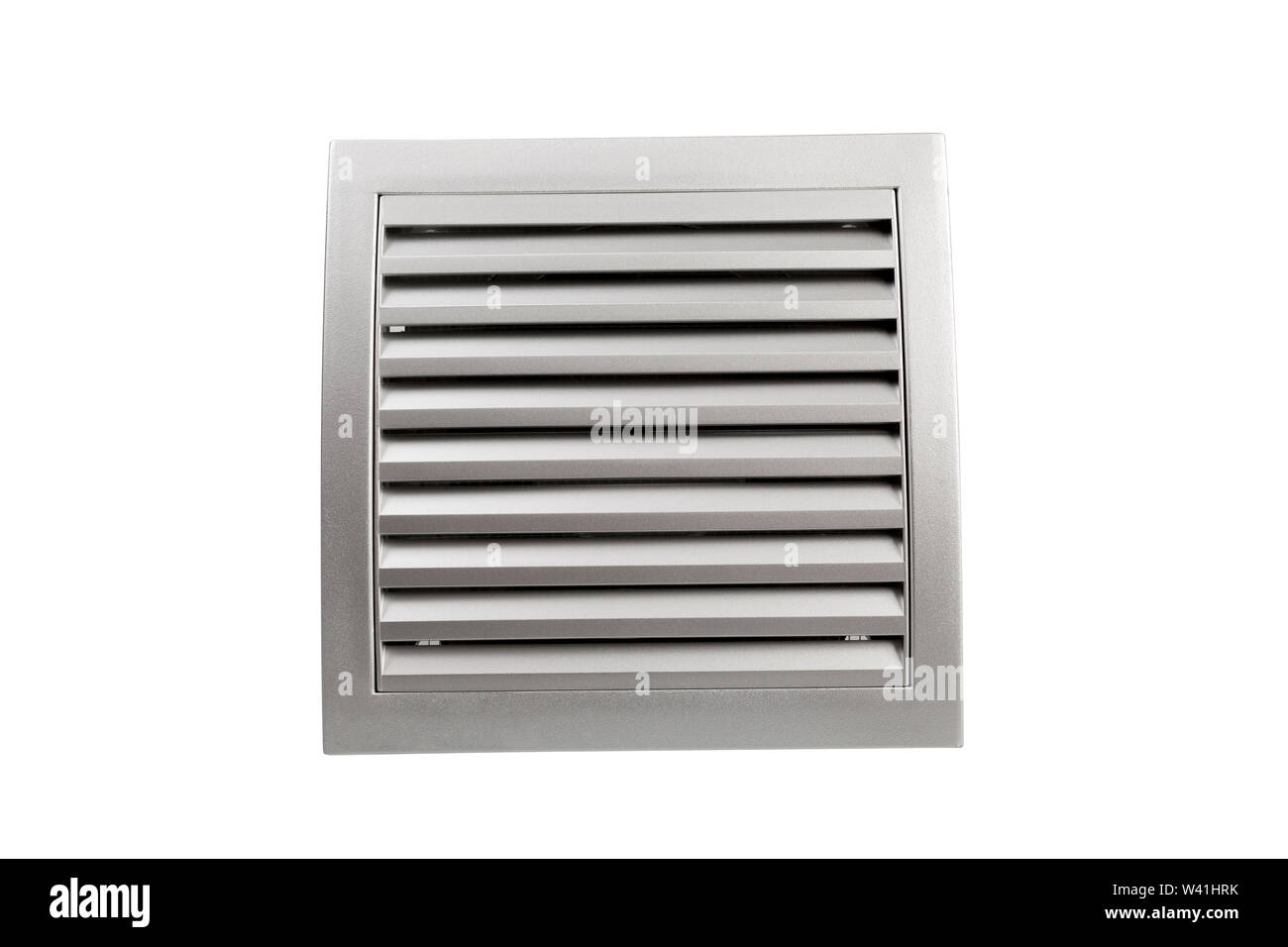 Platz bad Abluft Ventilator auf weißem Hintergrund, mit Freistellungspfad isoliert. Kunststoff mit Glanz, Silber wie Schlichten. Stockfoto Platz bad Abluft Ventilator auf weißem Hintergrund, mit Freistellungspfad isoliert. Kunststoff mit Glanz, Silber wie Schlichten. Stockfoto