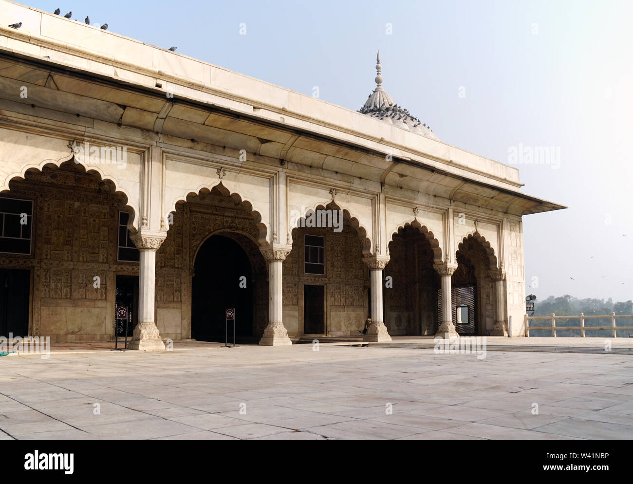 Khas Mahal (Mughal Kaiser private Residenz), Red Fort, Delhi, Indien Stockfoto