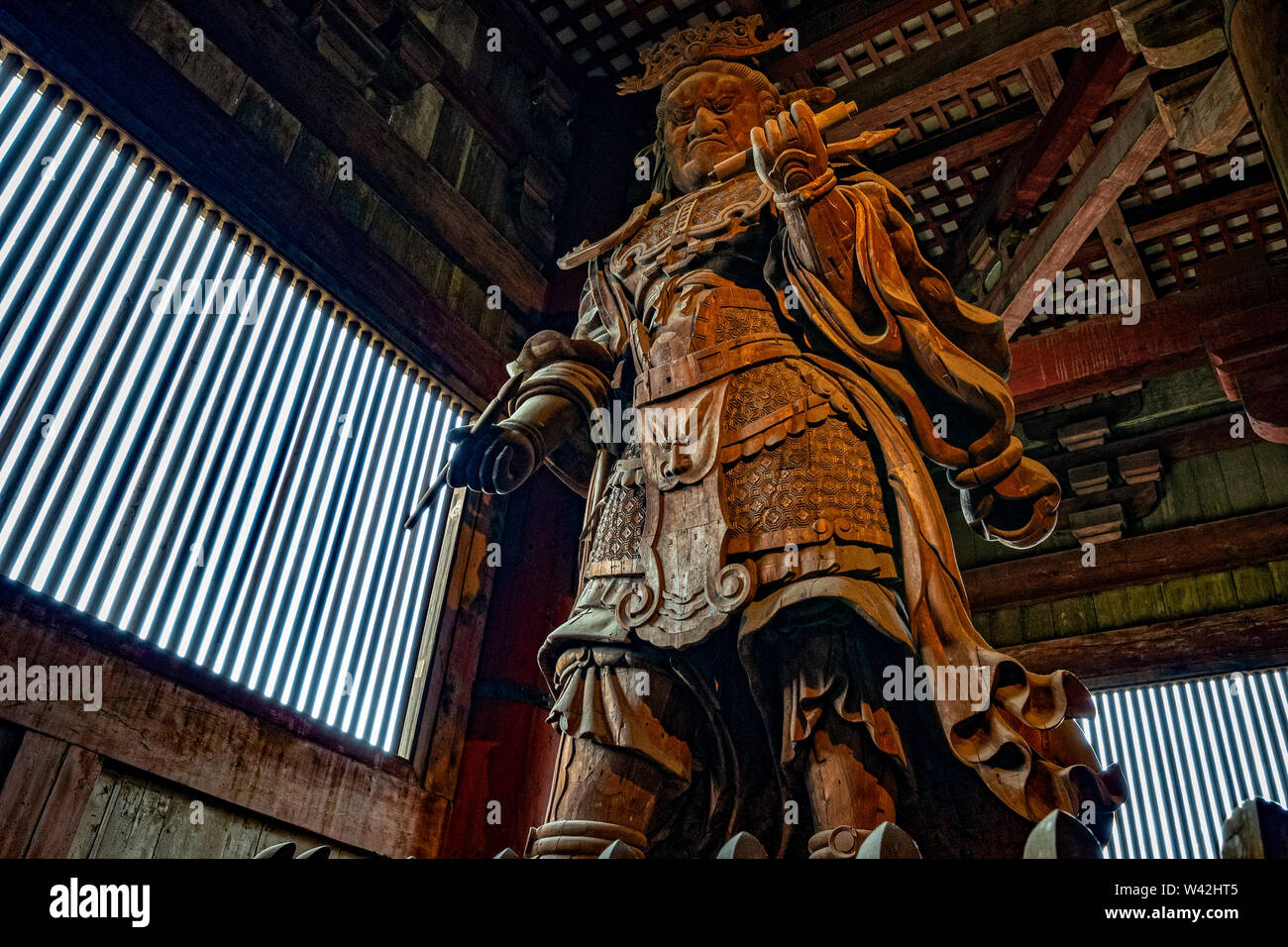 Buddhistische Tempel in Nara Stockfoto