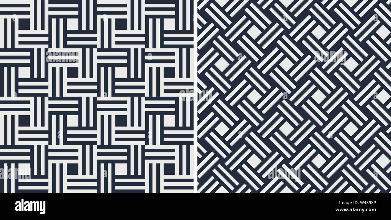 Der nahtlose Muster. Abstrakte geometrische Hintergrund Vector Illustration Stock Vektor