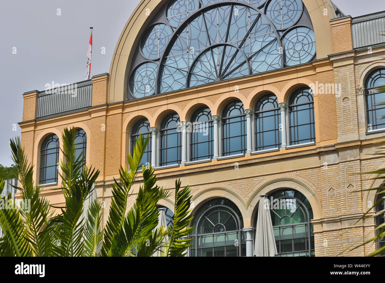 Flora Park und Gebäude Köln Deutschland Stockfoto
