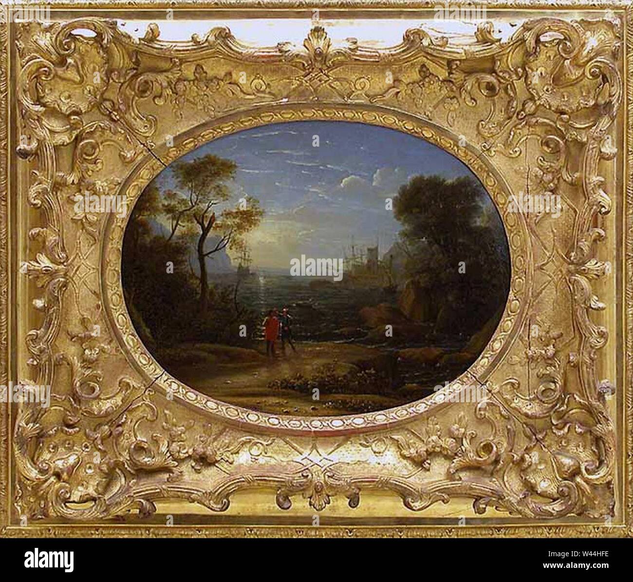 Claude Lorrain Louvre 2. Stockfoto