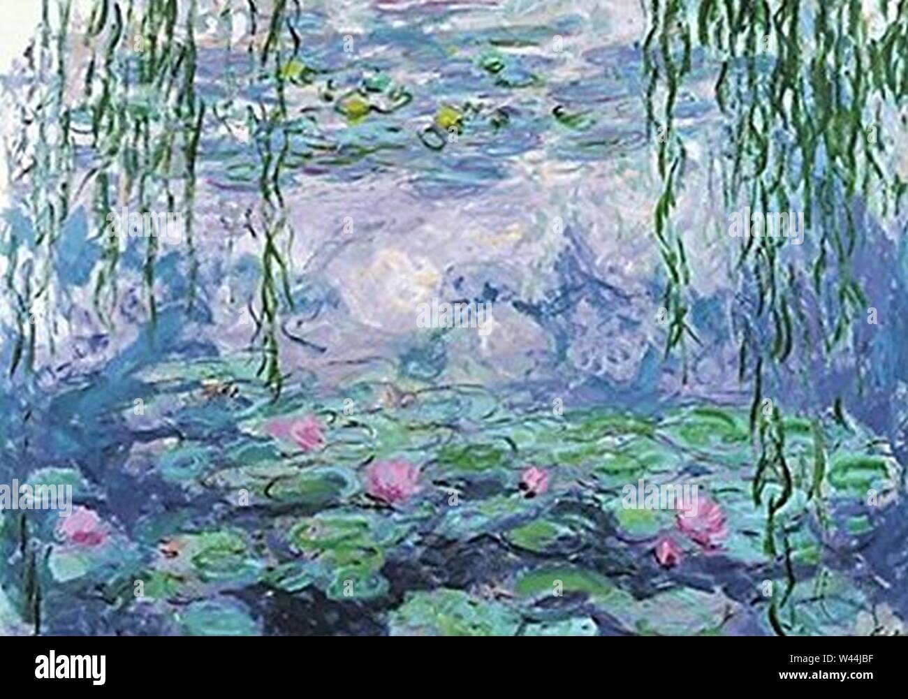 Claude Monet Seerosen. Stockfoto