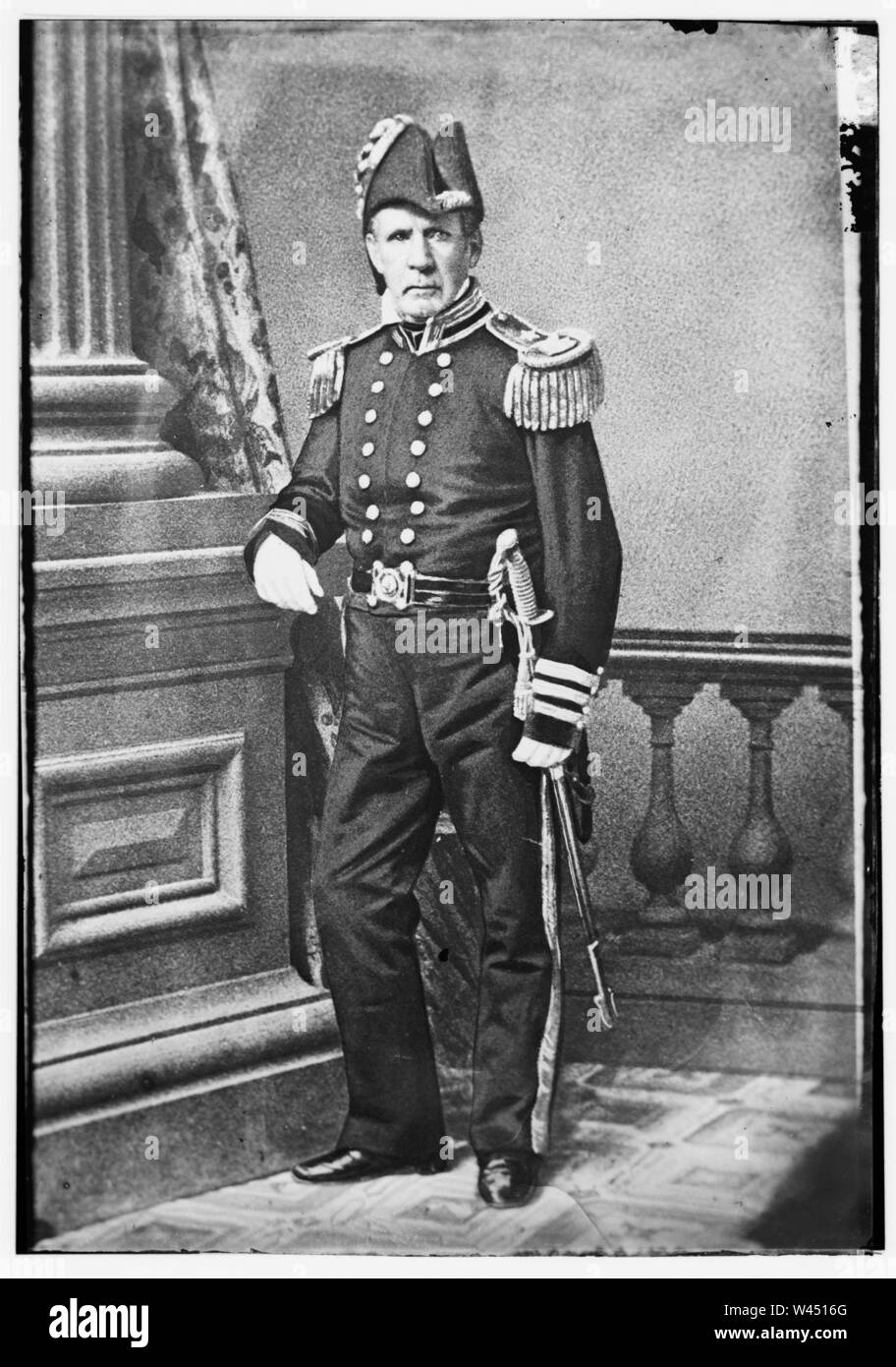 Commander H.W. Morris, U.S.N. Stockfoto