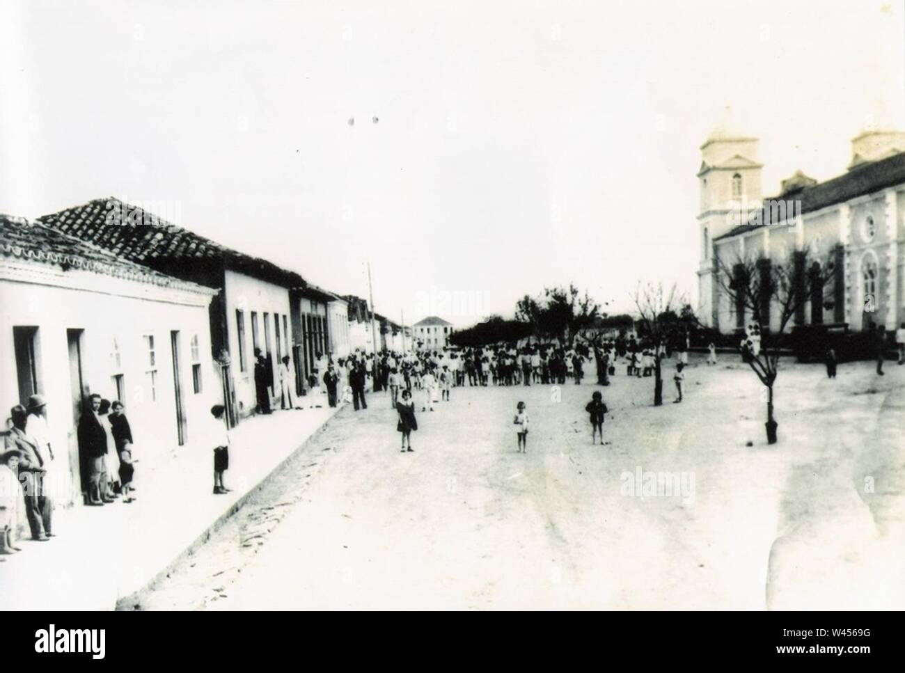 Conceição da Boa Vista ca. 1875. Stockfoto