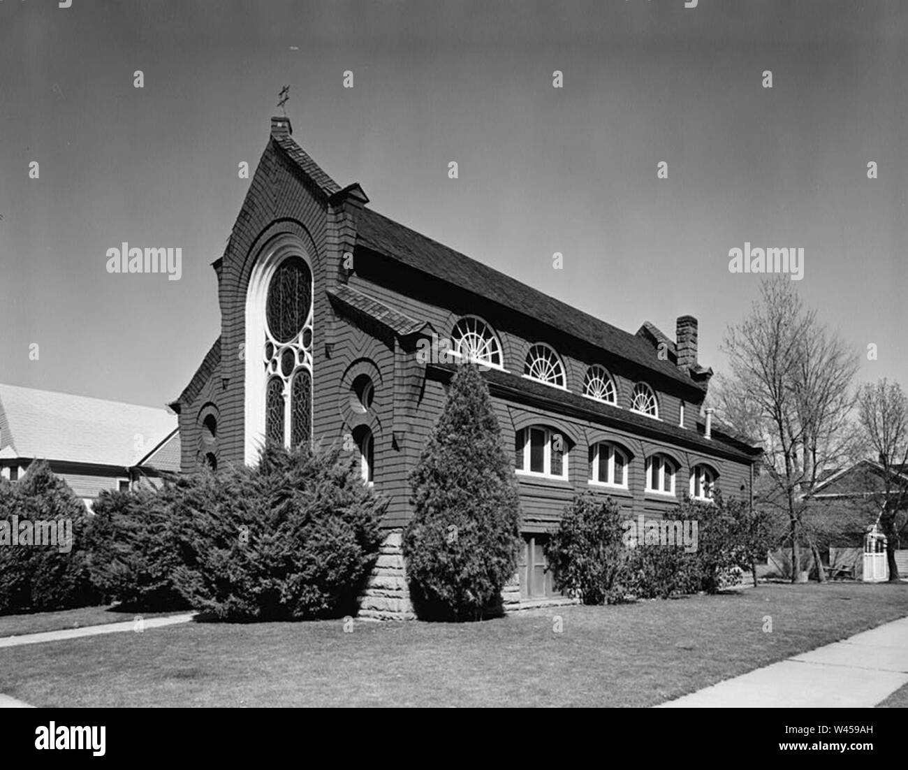 Gemeinde Beth Israel Synagoge. Stockfoto