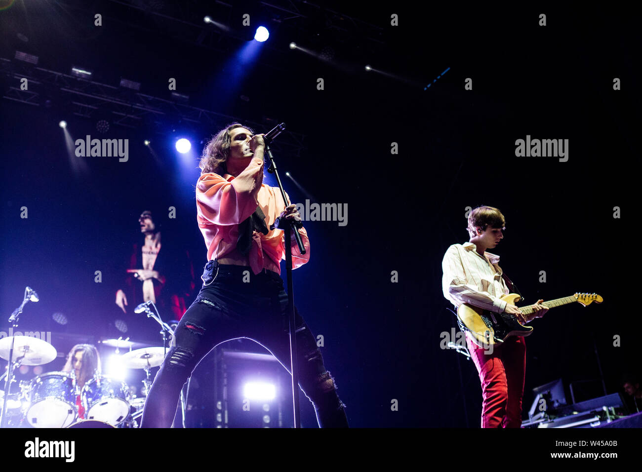 Barolo, Italien, 6. Juli 2019 Maneskin Collisioni live Festival 2019 © Roberto Finizio / alamy Stockfoto