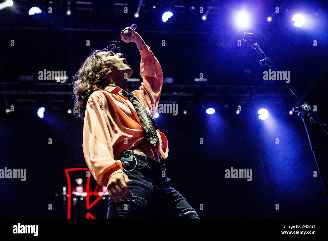 Barolo, Italien, 6. Juli 2019 Maneskin Collisioni live Festival 2019 © Roberto Finizio / alamy Stockfoto