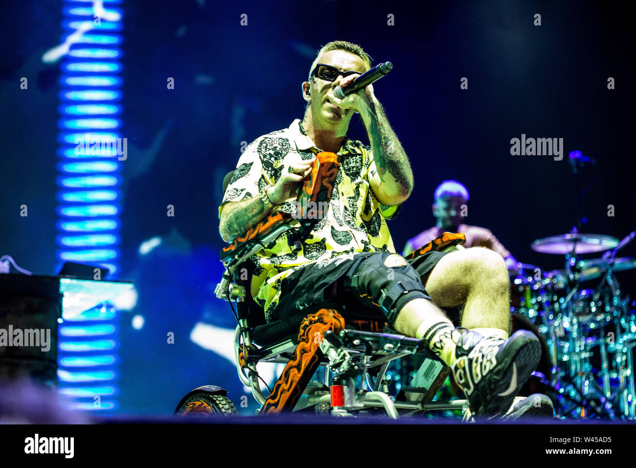 Barolo, Italien, 6. Juli 2019 Salmo live auf Collisioni Festival 2019 © Roberto Finizio / alamy Stockfoto