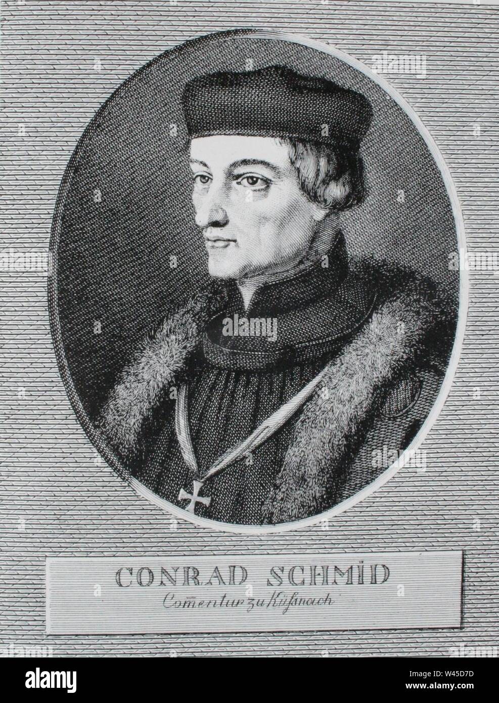 Conrad Schmid. Stockfoto