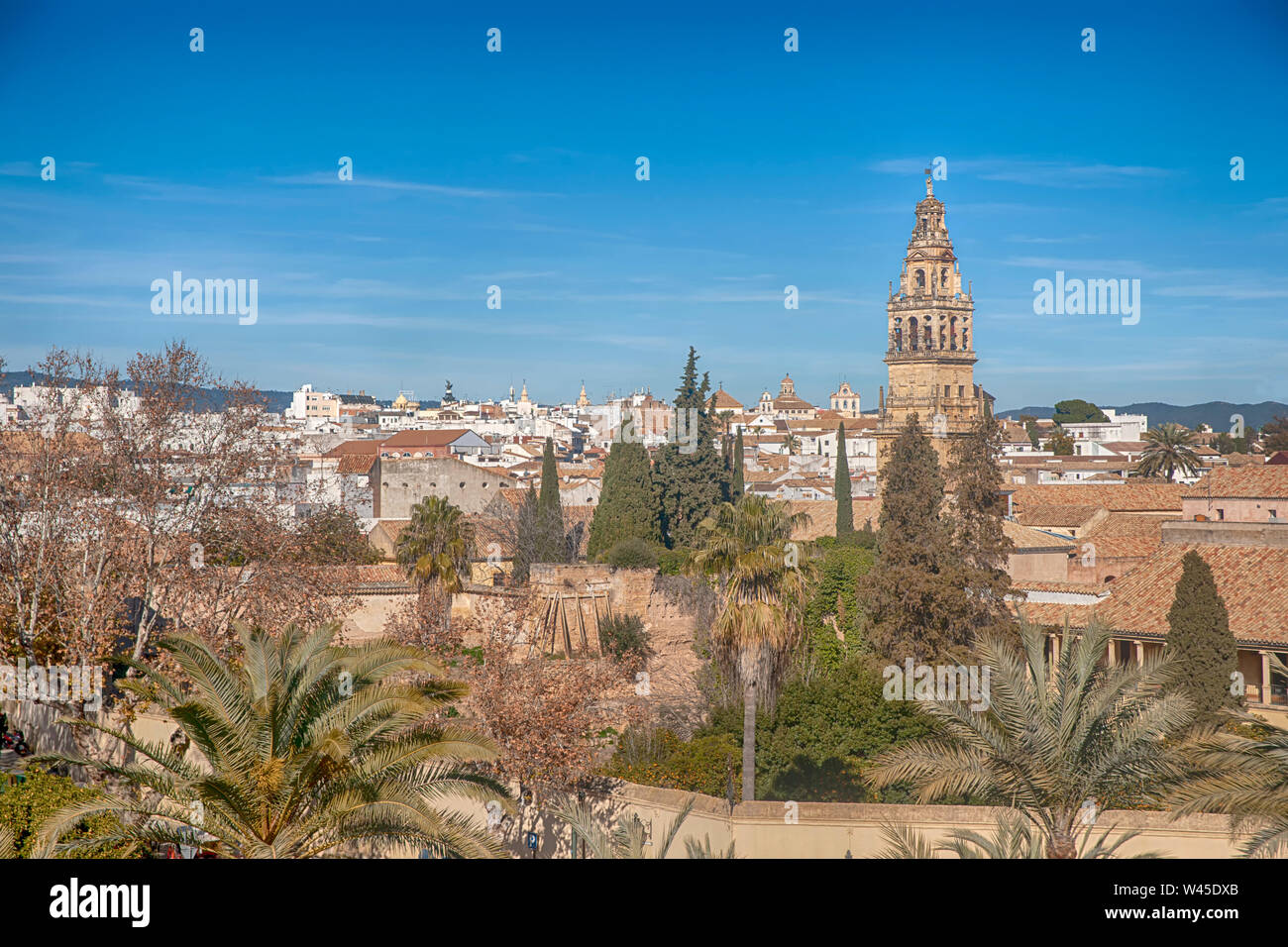 Spaziergang durch das historische Zentrum der Stadt Cordoba, Andalusien Stockfoto