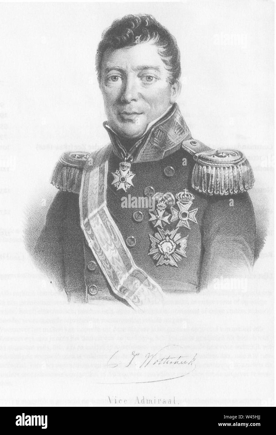 Constantijn Johan Wolterbeek. Stockfoto