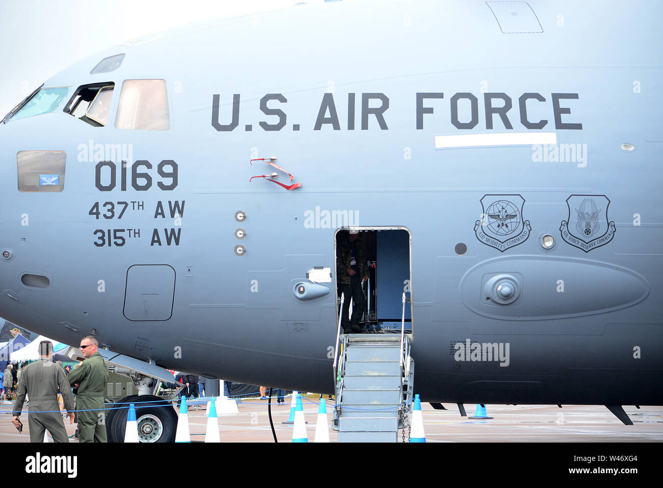 Boeing C-17 Globus - Master Stockfoto