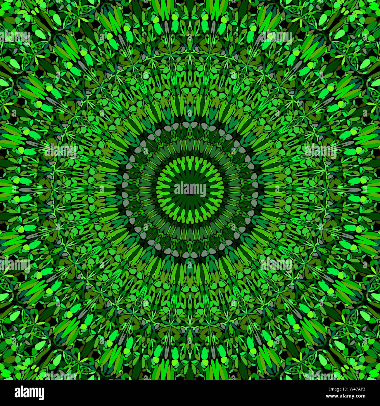 Abstrakt floral Mandala Hintergrund Design - Rundschreiben vektor Geometrie Stock Vektor