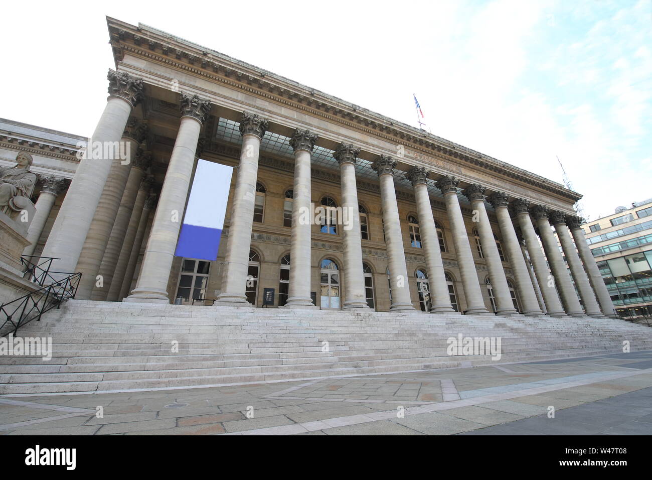 Pariser Börse Börse Büro Paris Frankreich Stockfoto