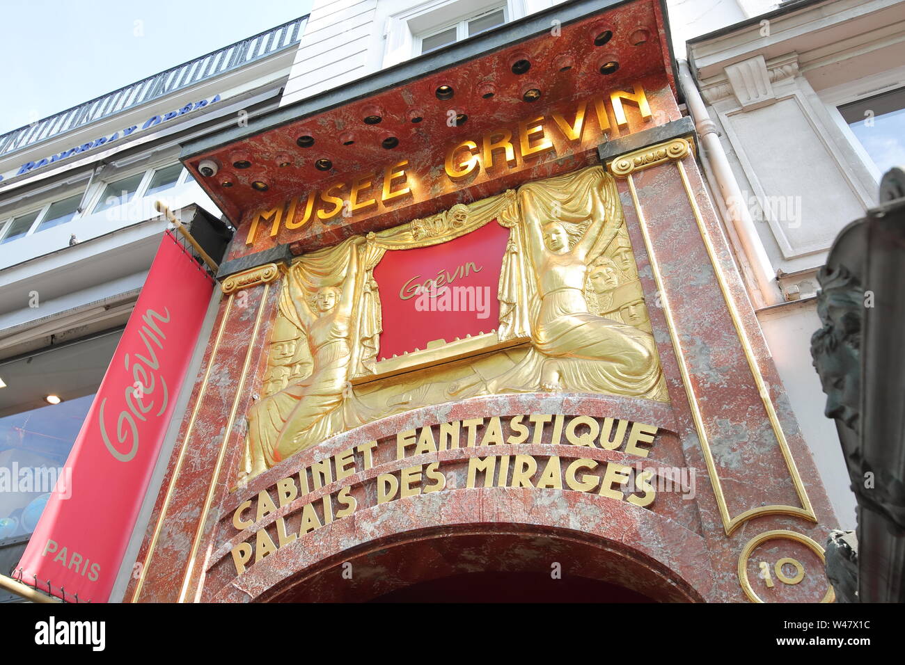 Wax Museum Grevin Paris Frankreich Stockfoto