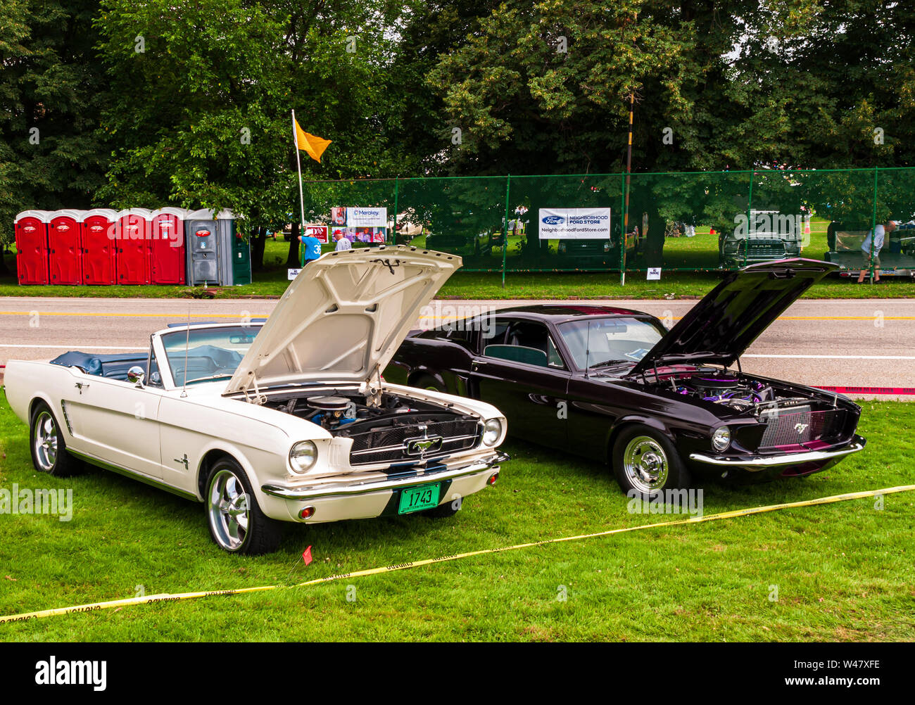 Ford Mustang Motor 1968 Stockfotos und -bilder Kaufen - Alamy