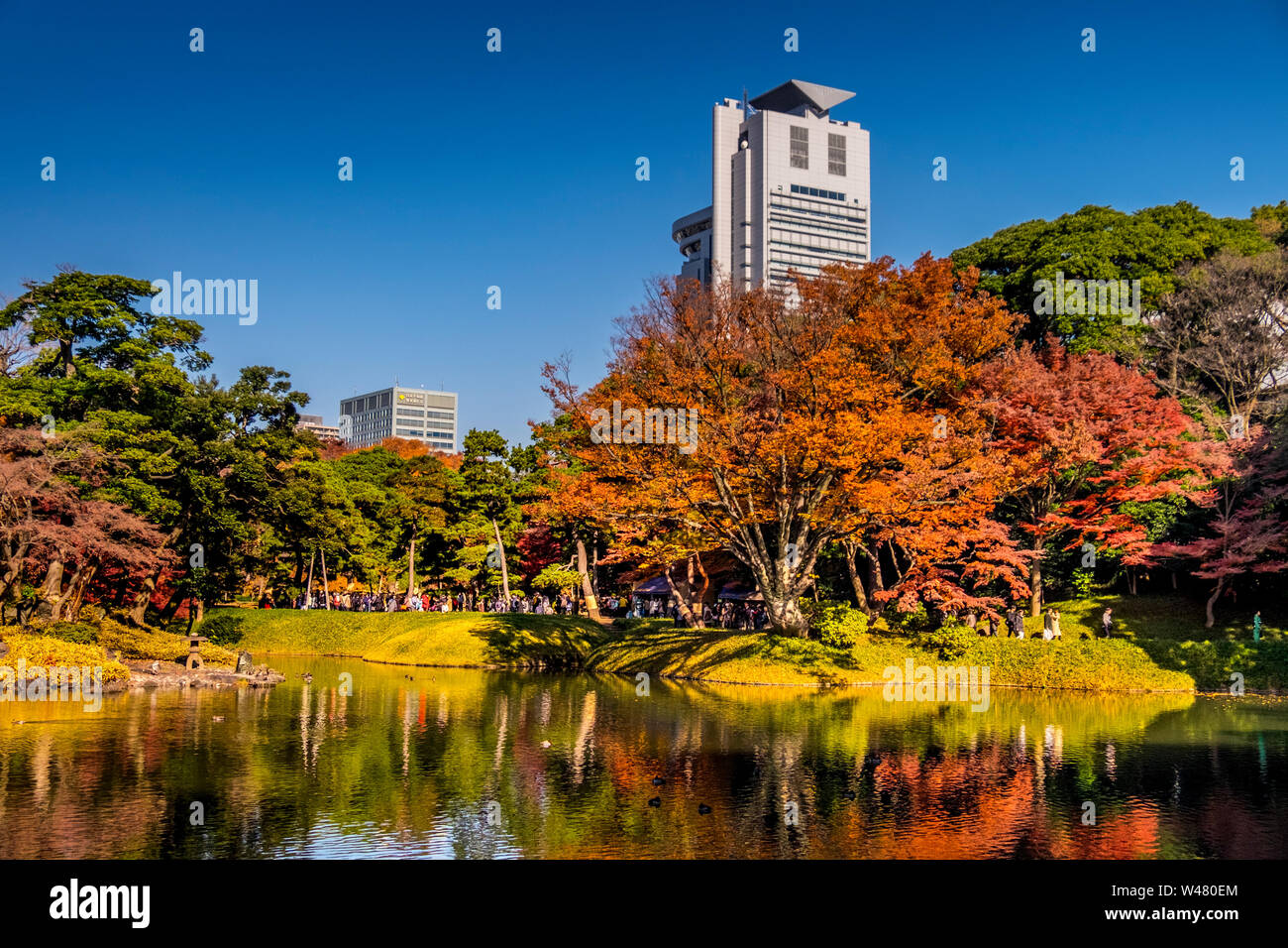 Koishikawa-Korakuen ist ein siebzehnten Jahrhundert Japanses Garten in Koishikawa, Bunkyo, Tokio, Region Kanto, Insel Honshu, Japan Stockfoto