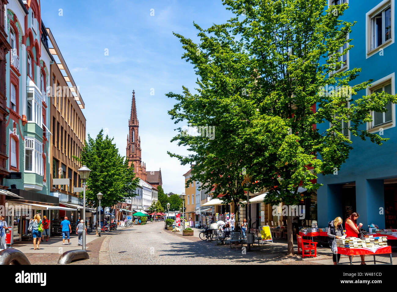 Historische Stadt Offenburg, Deutschland Stockfoto