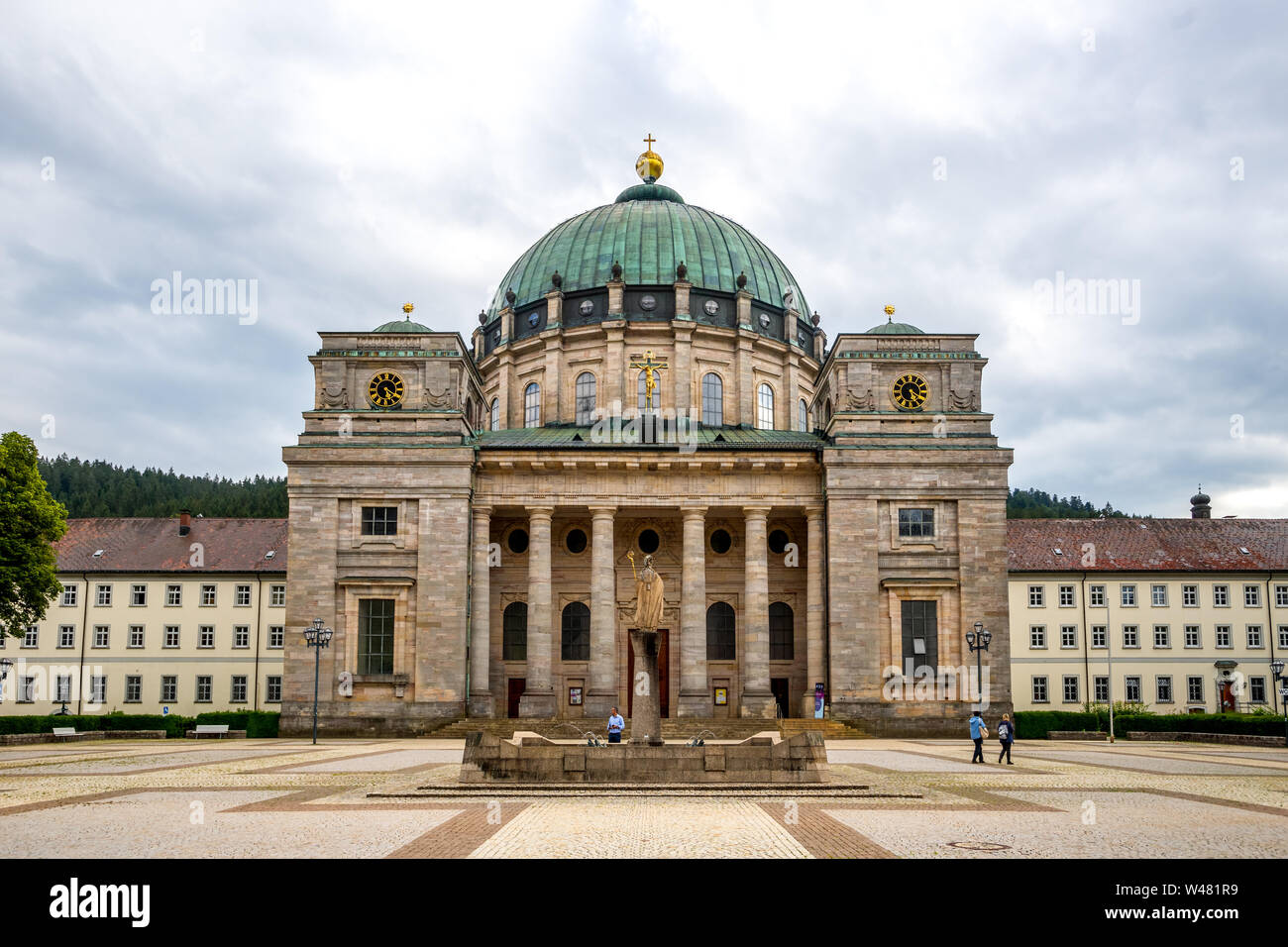 Elegantes Sankt Blasien Dom Ebenbild