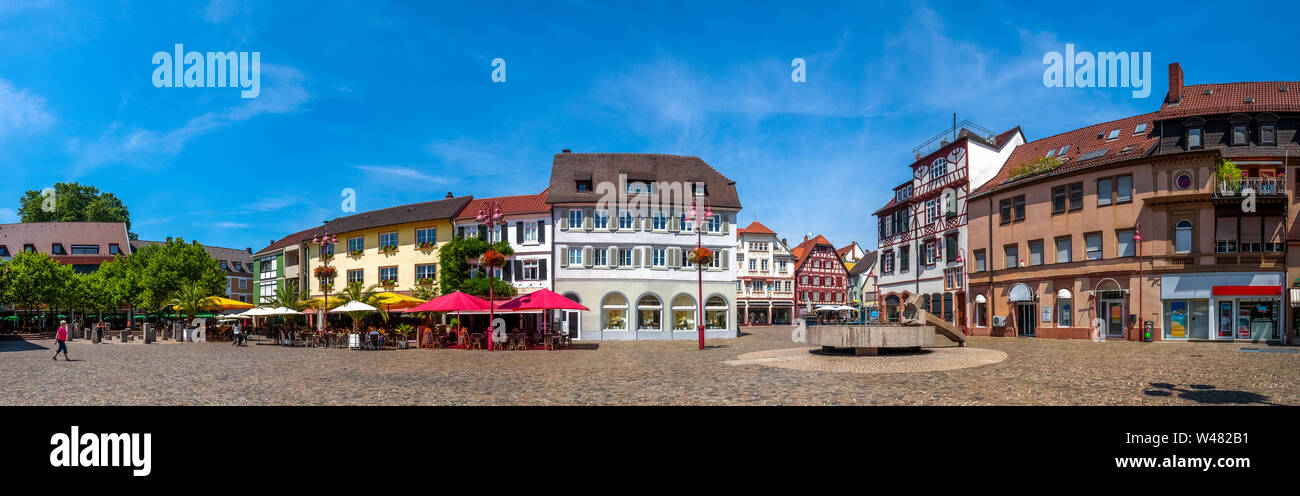 Historische Stadt Lahr Schwarzwald, Deutschland Stockfoto