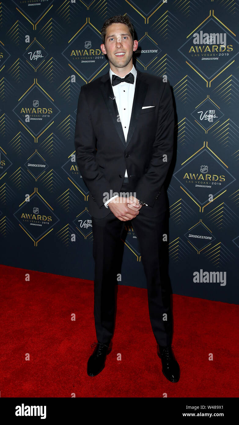 2019 NHL Awards Ankünfte im Mandalay Bay Events Center in Las Vegas mit: Ben Bischof Wo: Las Vegas, Nevada, United States Wann: 19 Jun 2019 Credit: Judy Eddy/WENN.com Stockfoto