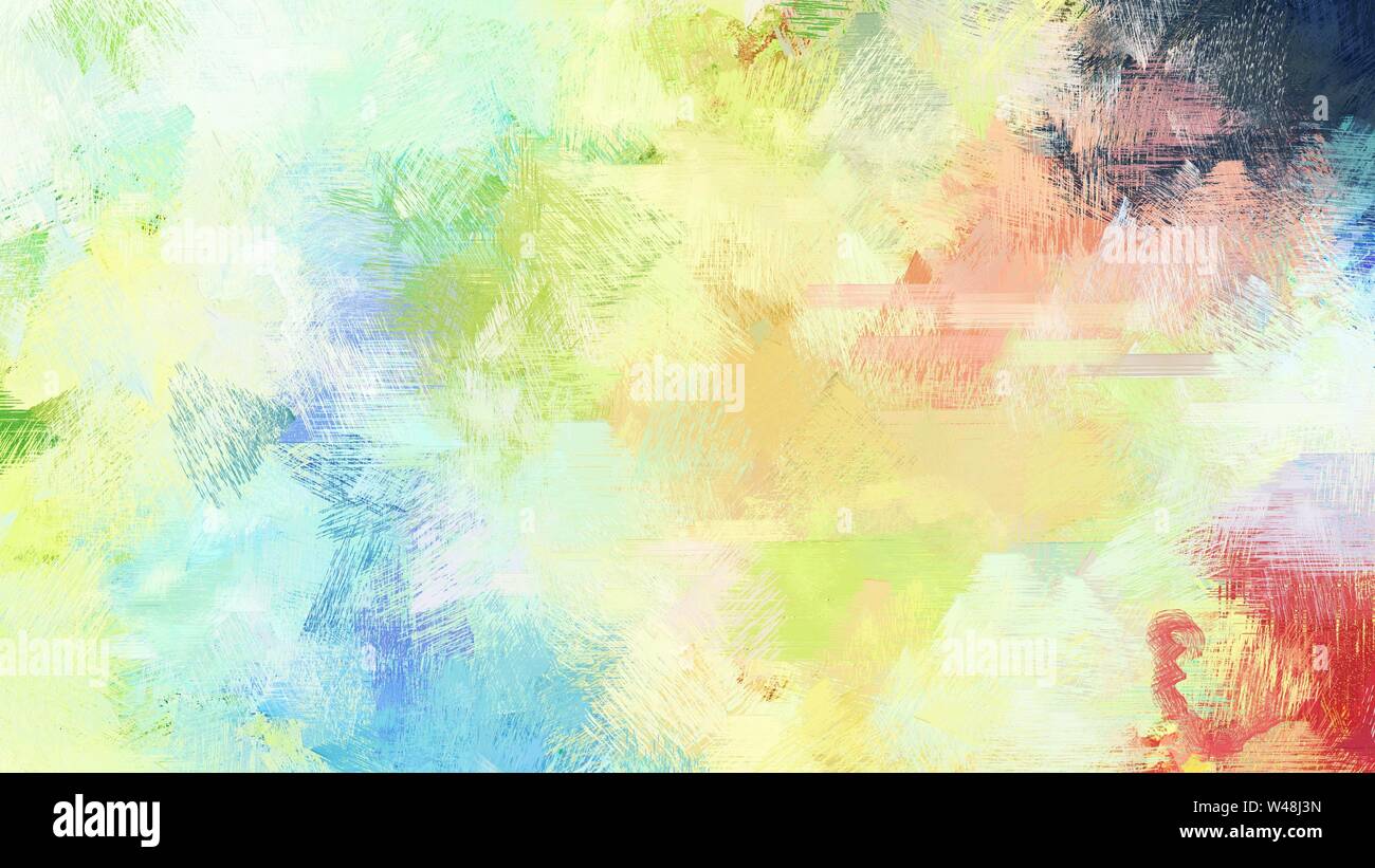Hell gebürstet Malerei mit Tee Green, Teal Blue und kräftigen Farben. es als Hintergrund oder Textur verwenden. Stockfoto