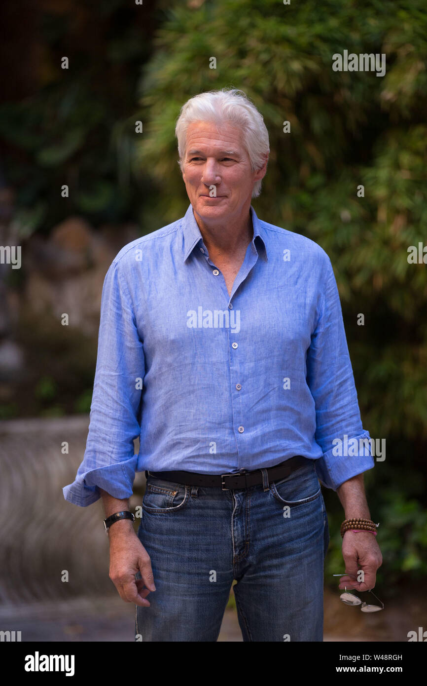 Roma - Richard Gere beachtet bei der Präsentation von "L'incredibile Vita di Norman (Norman)' Stockfoto