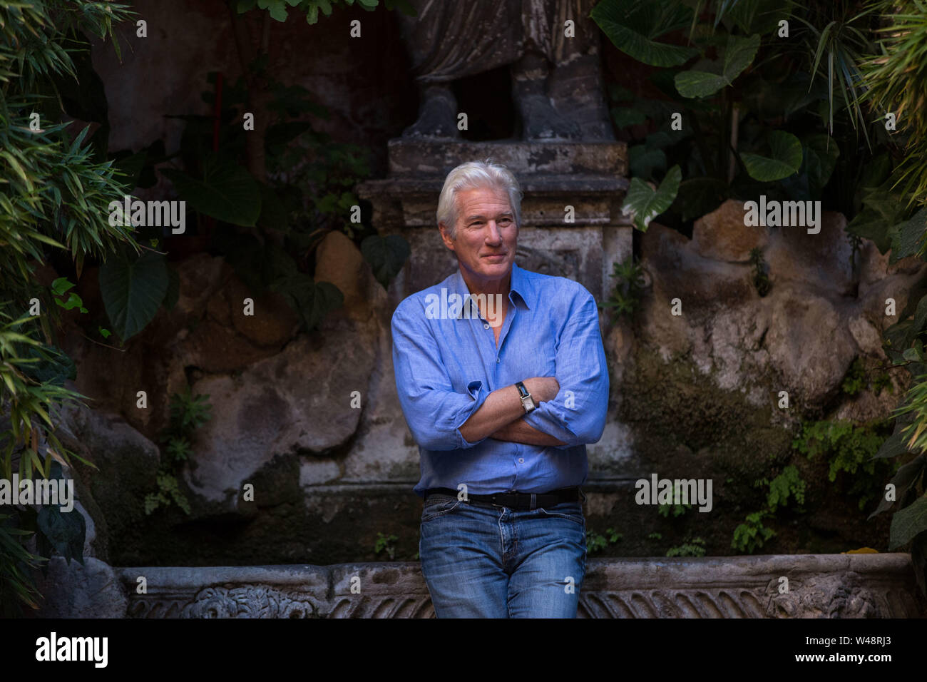 Roma - Richard Gere beachtet bei der Präsentation von "L'incredibile Vita di Norman (Norman)' Stockfoto