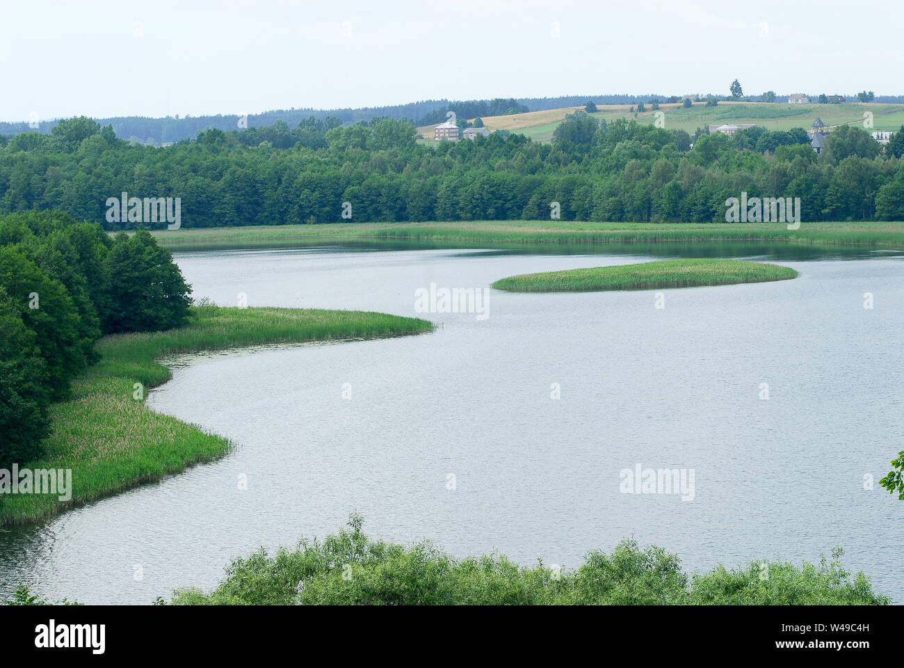 Wigry See in Wigry, Polen. 5. Juli 2008 © wojciech Strozyk/Alamy Stock Foto Stockfoto