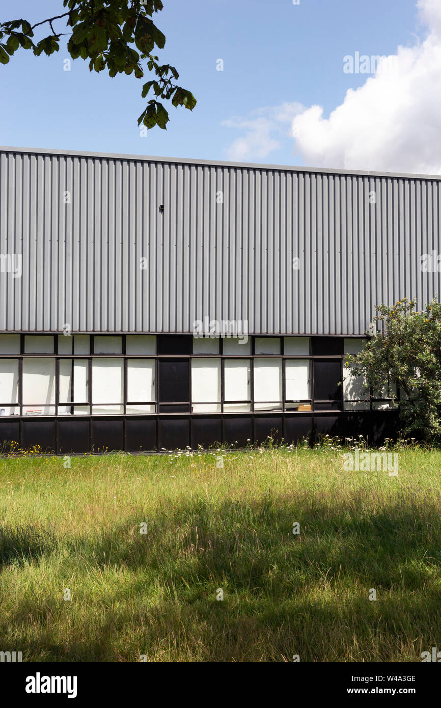 Gebäude im Gewerbegebiet Süd-West London Stockfoto