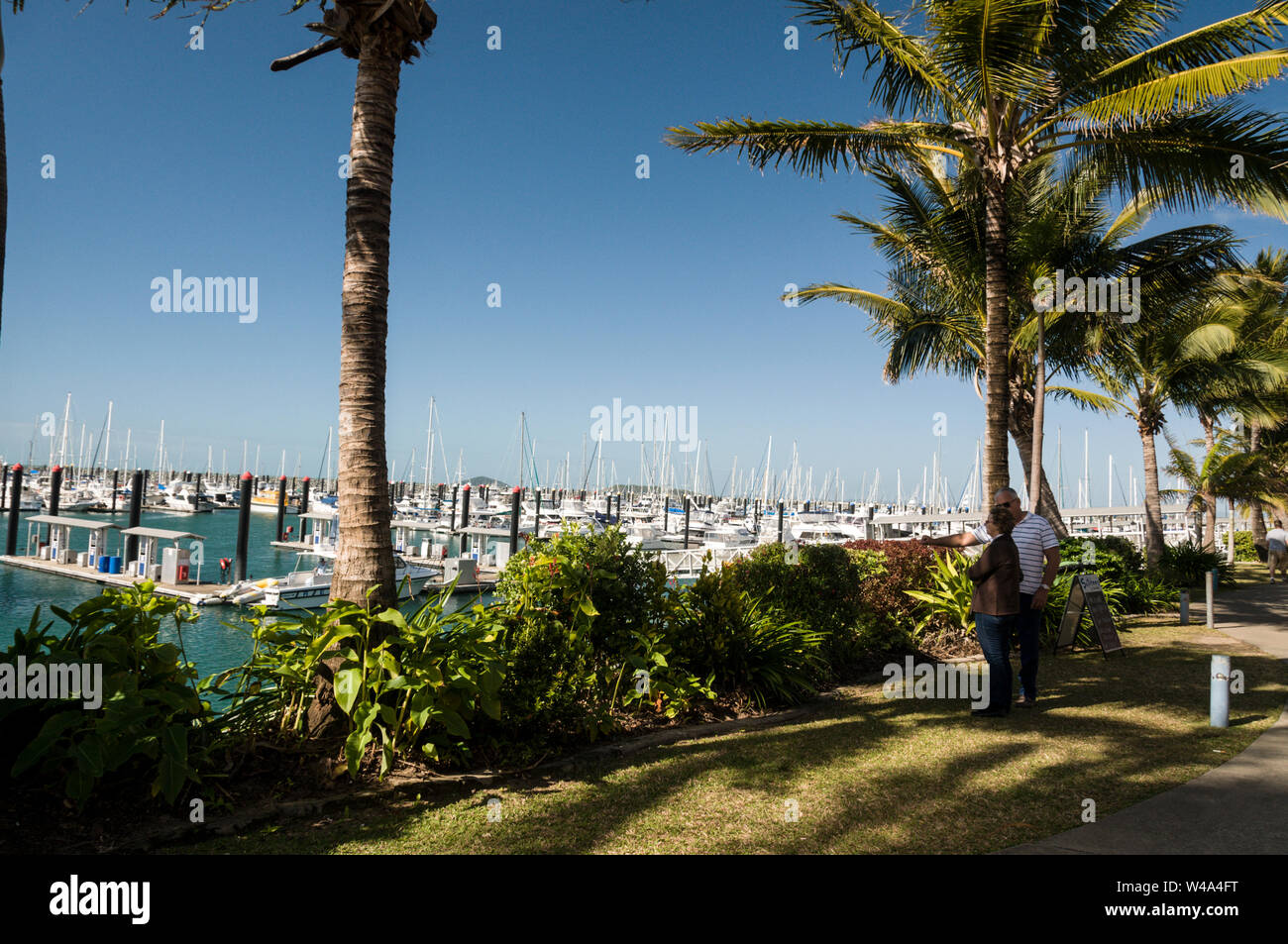 Mackay Marina in Mackay, Queensland, Australien. Stockfoto