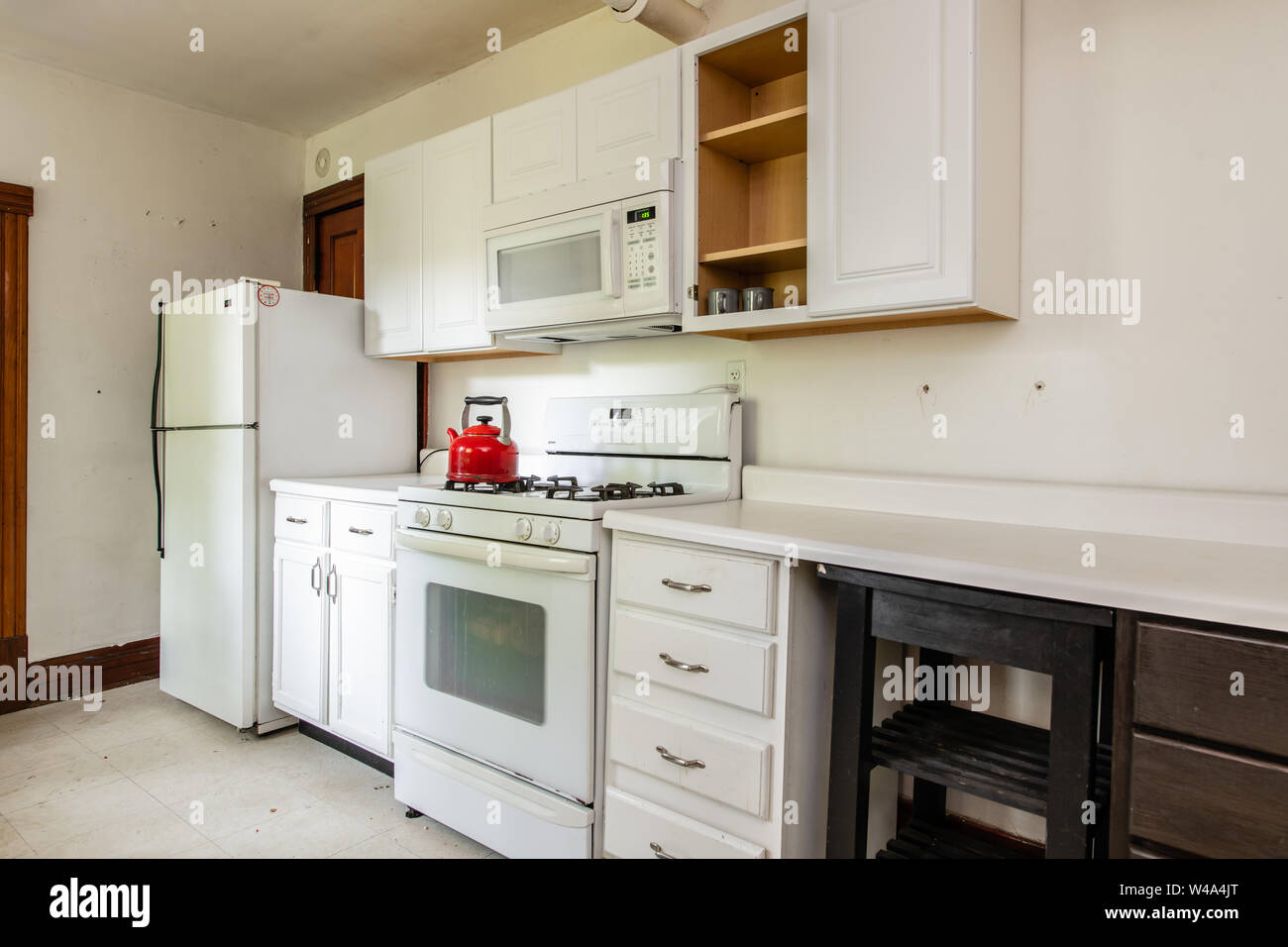 Residential Interieur: Küche Stockfoto