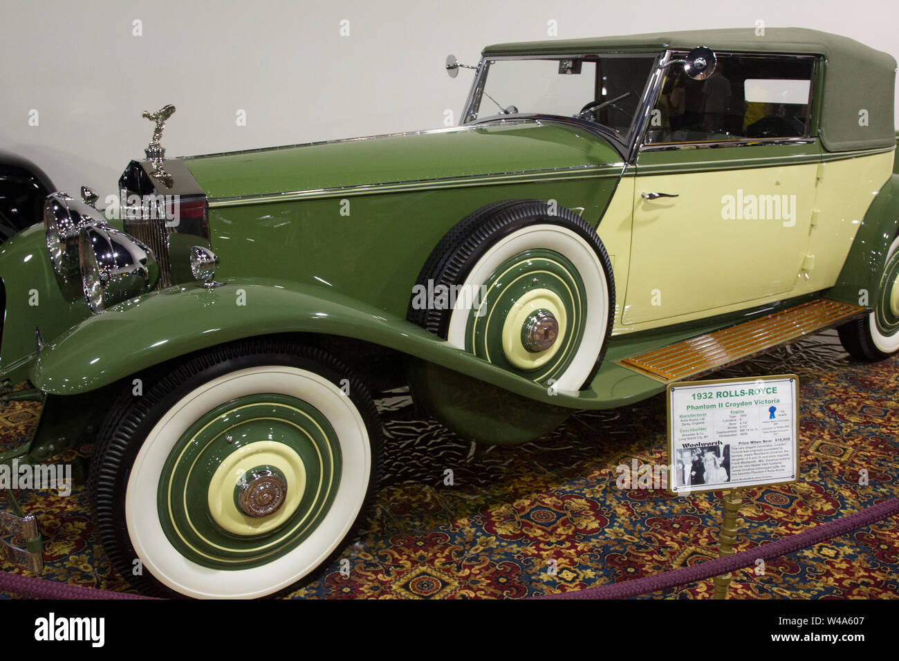 1932 Rolls Royce Phantom II Croydon Victoria Stockfoto