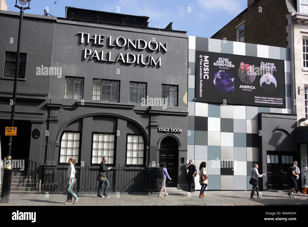 Das London Palladium, Soho, London UK Stockfoto