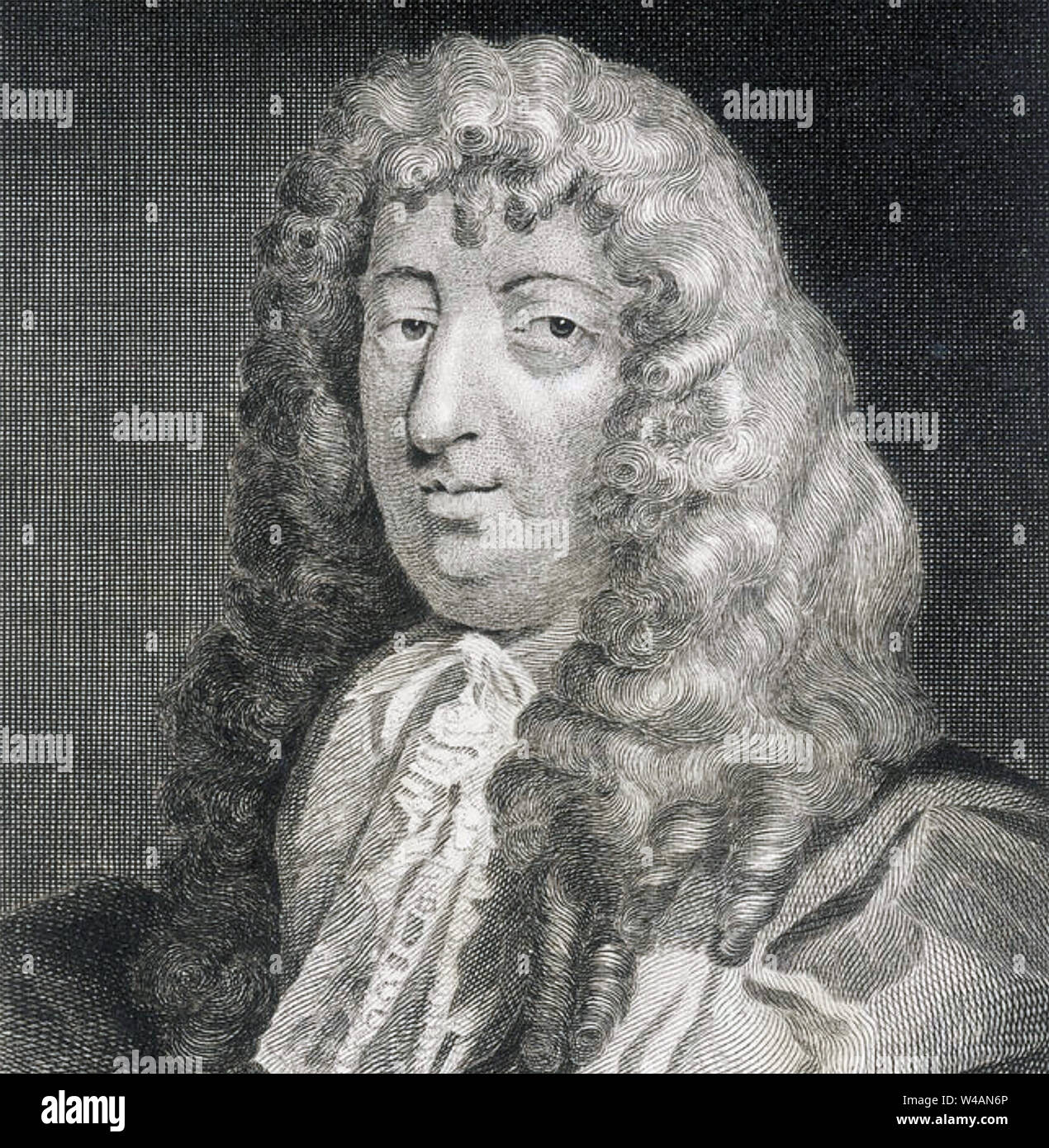 SAMUEL BUTLER (1613-1680) Englischer Dichter und Satiriker Stockfoto