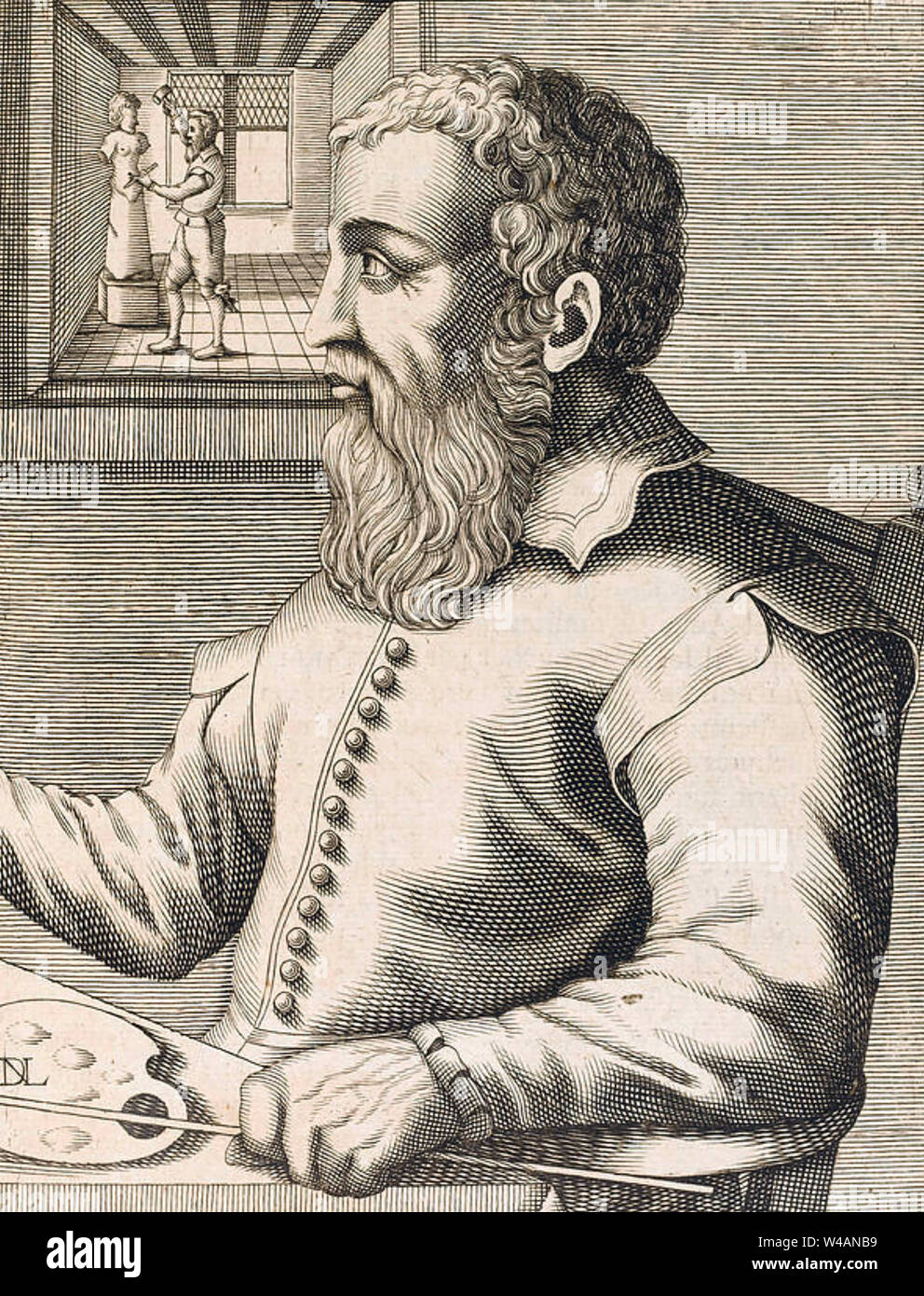 DANIELE da VOLTERRA (c 1509-1566) italienischer Maler und Bildhauer Stockfoto