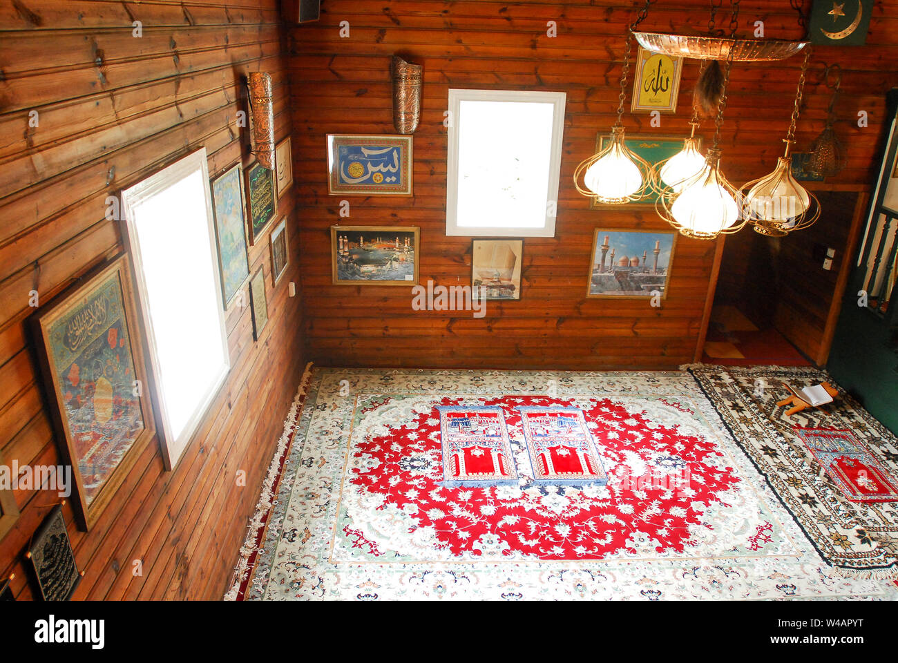 Holz- Moschee im XVIII. Jahrhundert in Kruszyniany, Polen gebaut. 6. Juli 2008 © wojciech Strozyk/Alamy Stock Foto Stockfoto