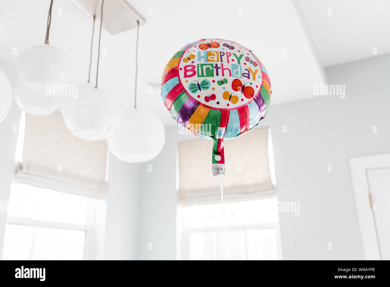 Happy birthday Ballon Stockfoto